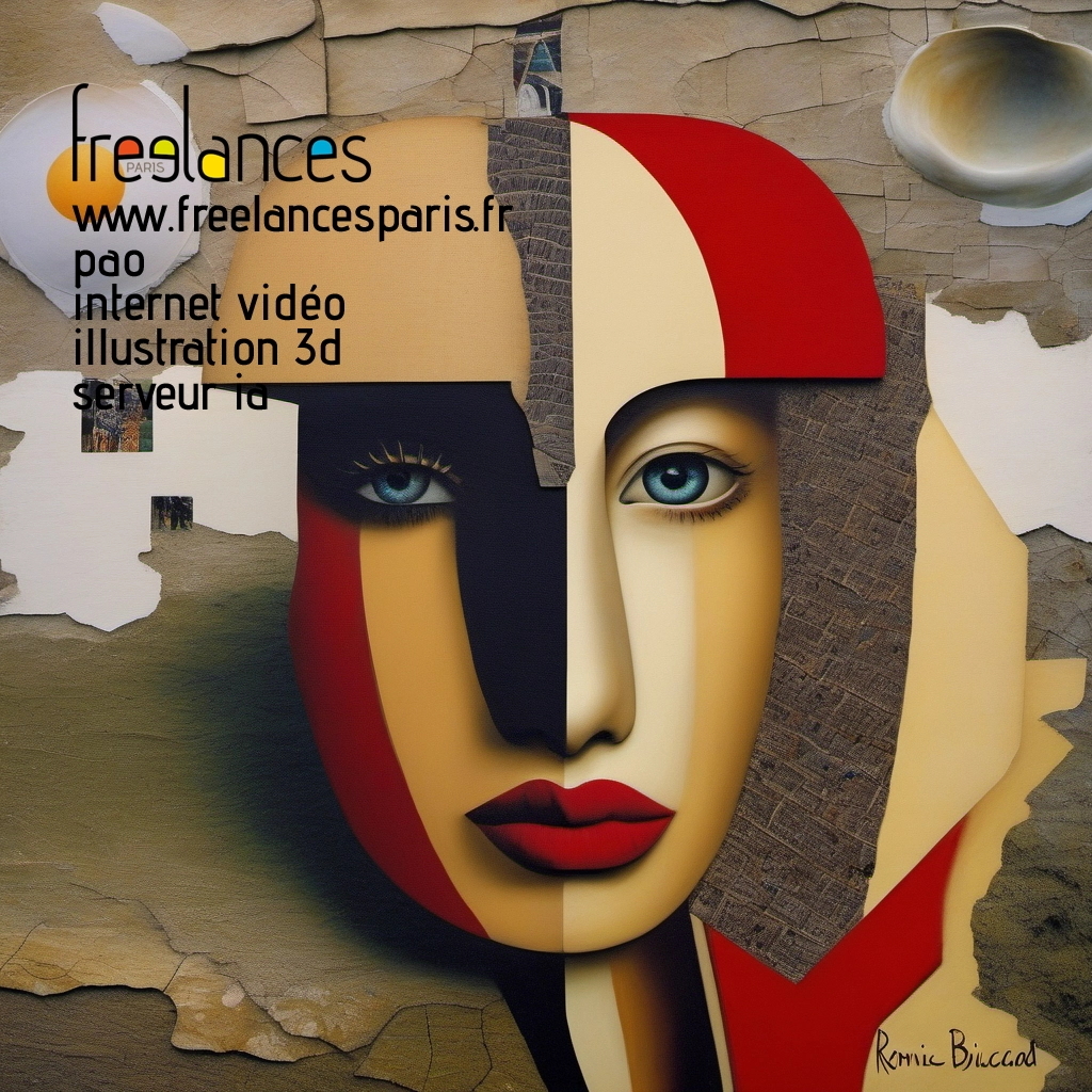 Pao mise en page internet vidéo illustration 3d serveur IA générative AI freelance paris studio de création magazines 49yvfbl0